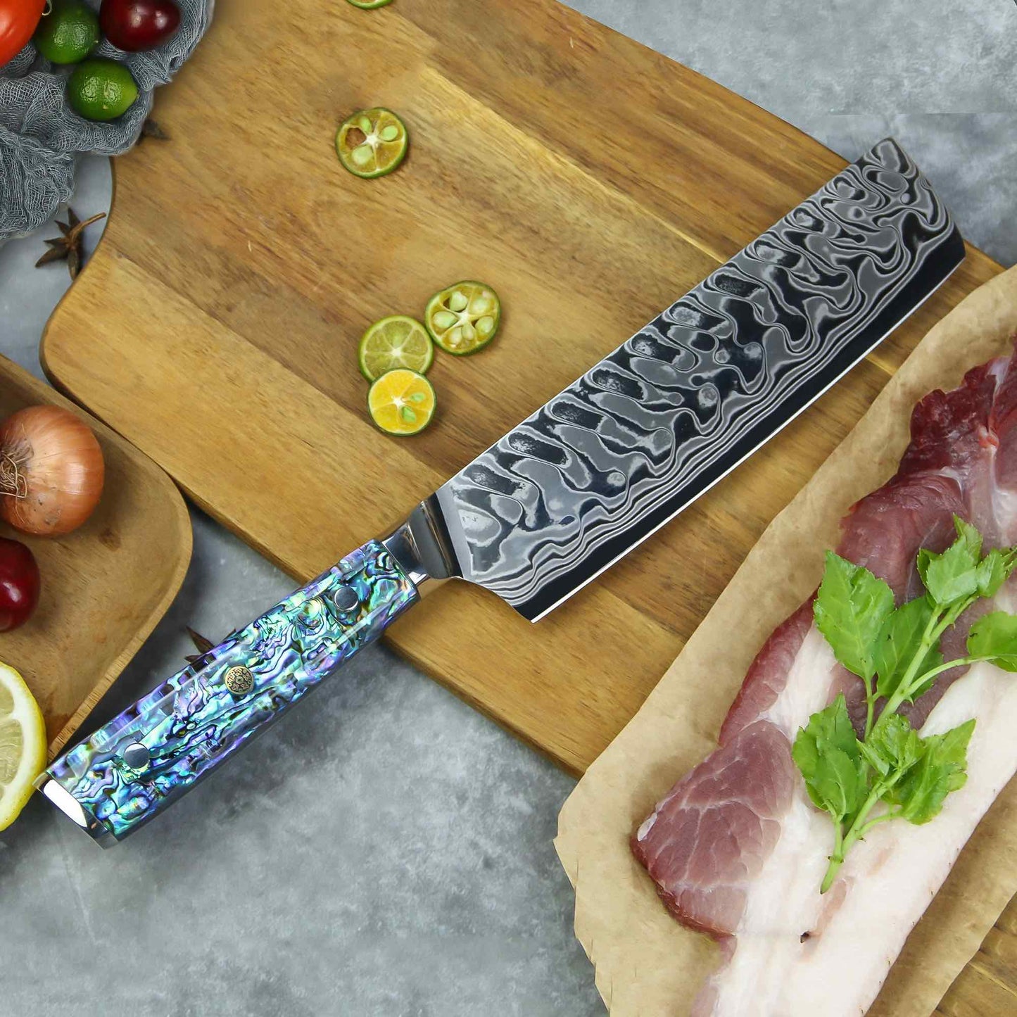 Suraisu Master Chef - Nakiri Knife - Cleaver - 7 Inch