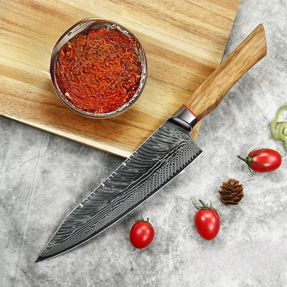Suraisu Tsushima - Kiritsuke Chef Knife - 8 Inch