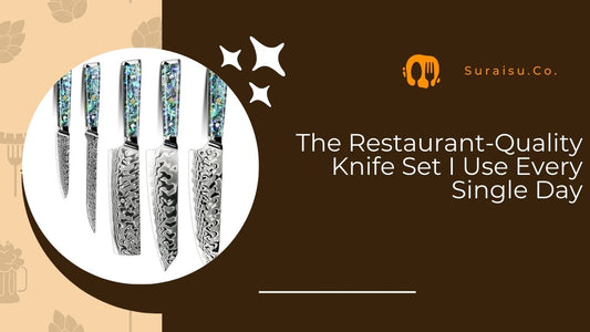 The Restaurant-Quality $397 Knife Set I Use to Elevate Every Meal