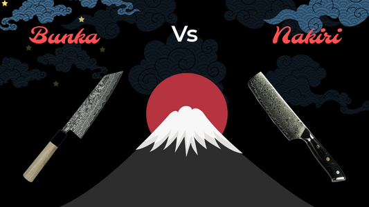 What are the Differences Between Nakiri and Bunka