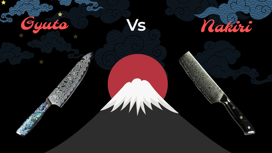 Gyuto vs Nakiri Knife