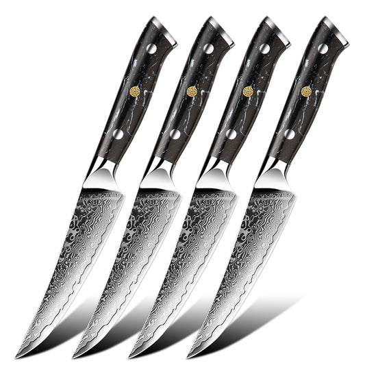 Suraisu Steak Knives Set - 5 Inch Knife - Gift Set of 4 Knives - Murakami Collection