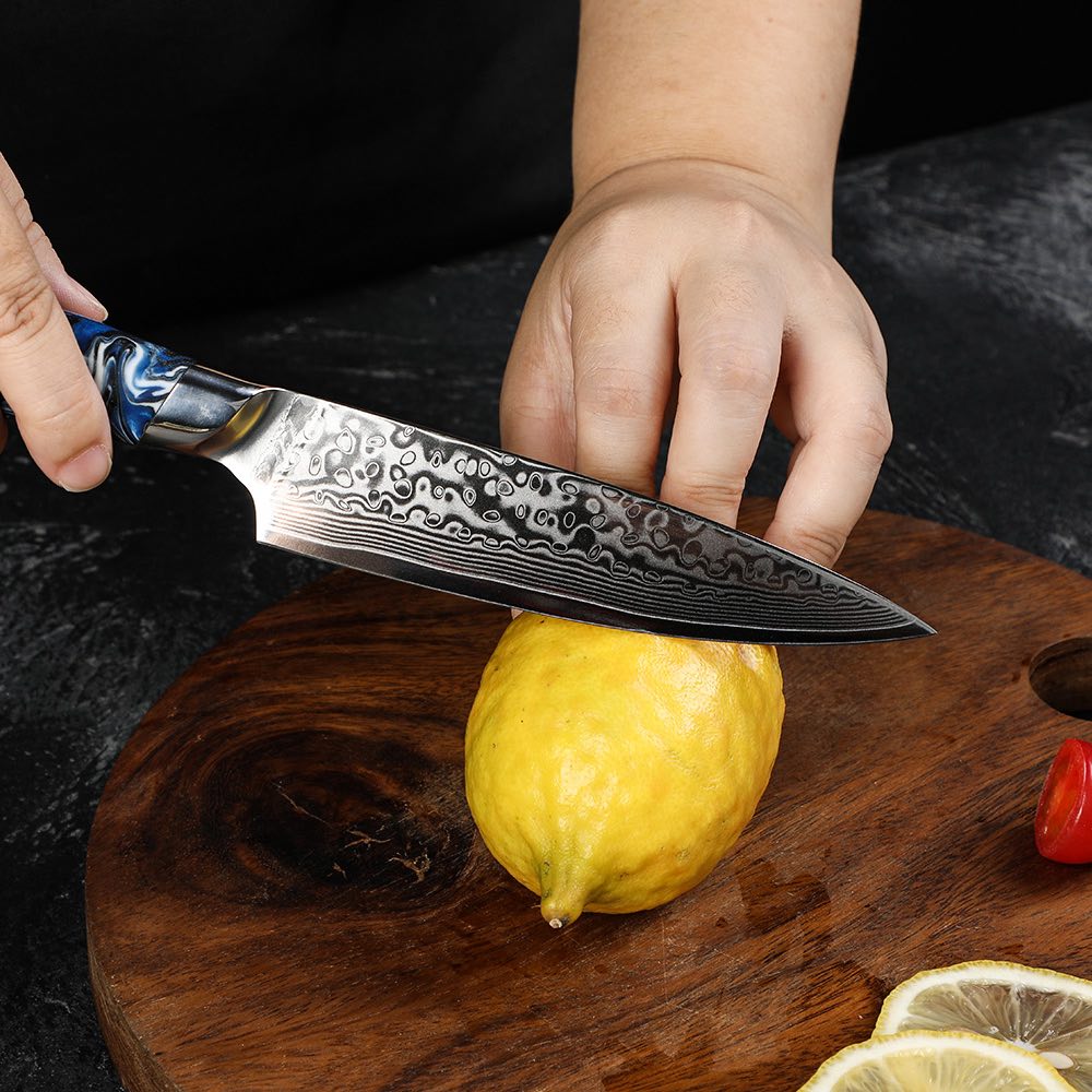 Van Gogh Chef Knife - 8 Inch Gyuto | 7 Inch Santoku | Paring Knife - Suraisu Starry Night Collection