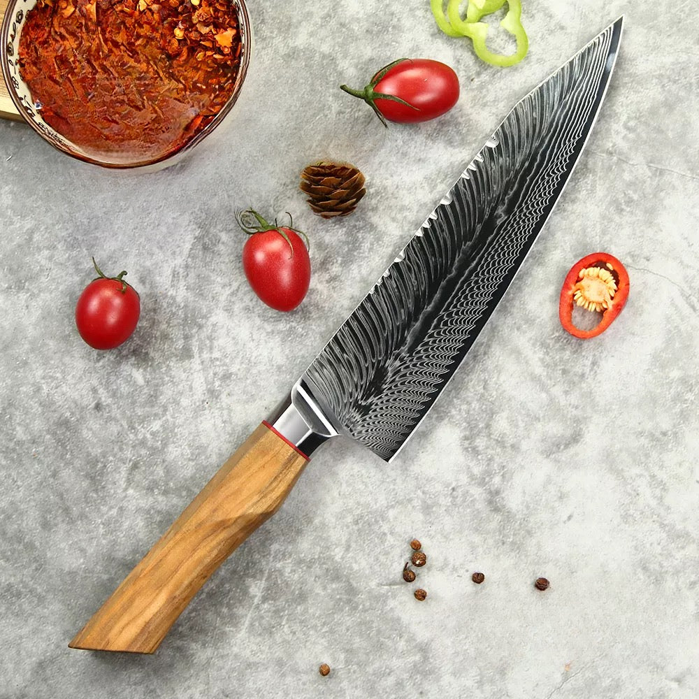 Suraisu Tsushima - Kiritsuke Chef Knife - 8 Inch
