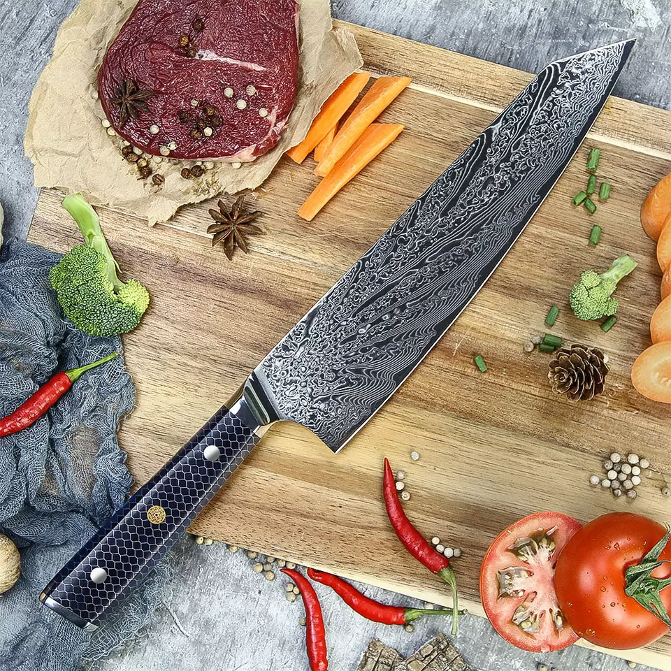 Kitchen King - Kiritsuke Chef Knife - 9 Inch